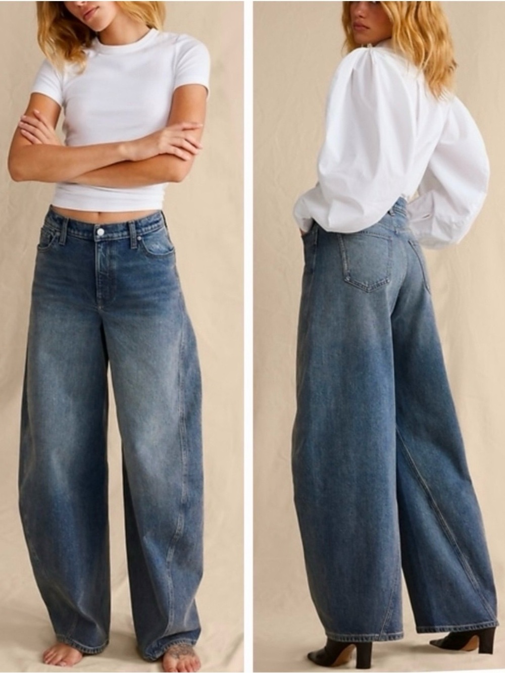 Banana Republic Barrel Fit Jeans